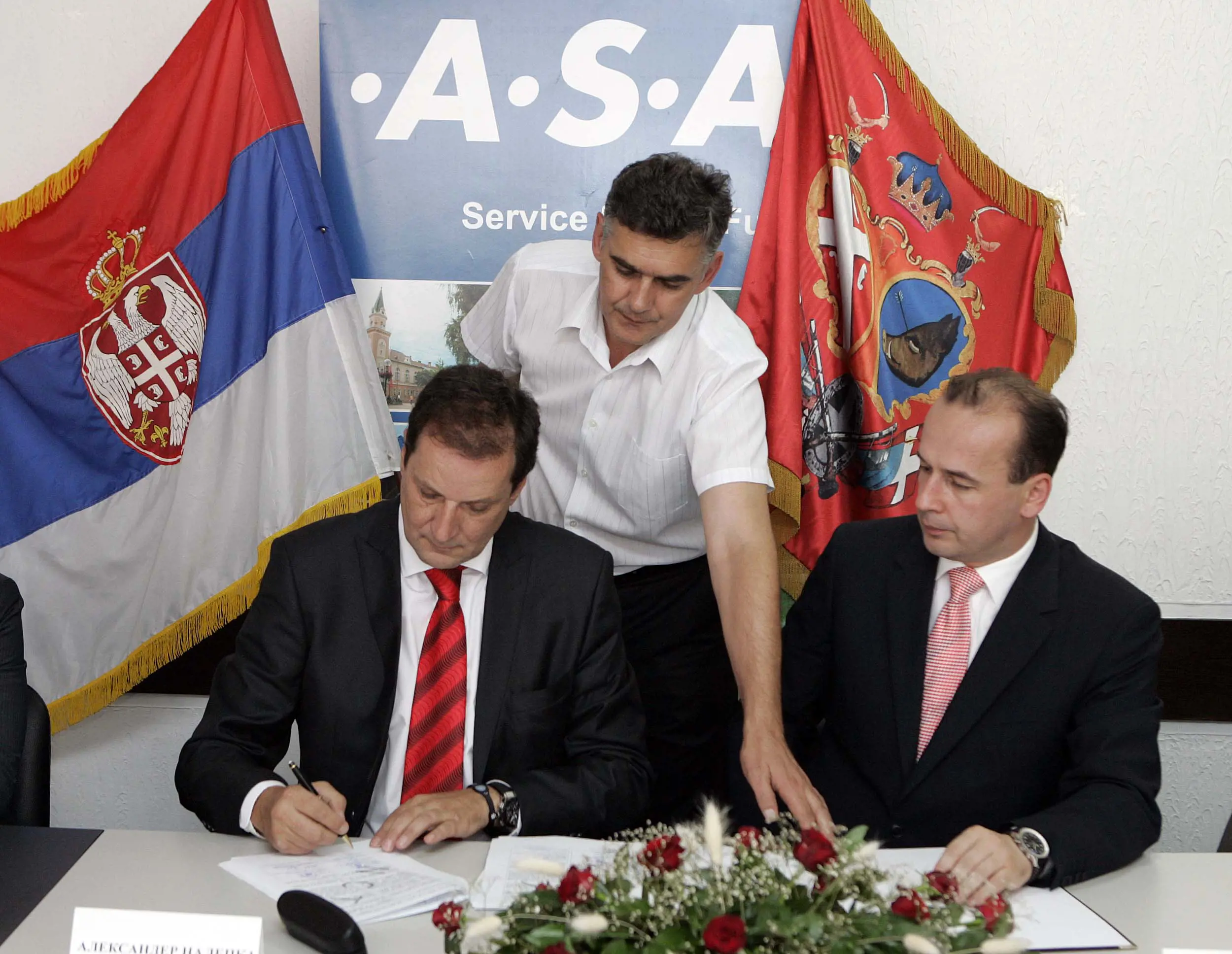 Municipality Topola and company .A.S.A. EKO have signed the agreement on disposal of municipal solid waste on the landfill “Vrbak” in Lapovo.  